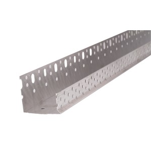 Aluminium starting channel, 90° pitch, 50 mm x 2500 mm